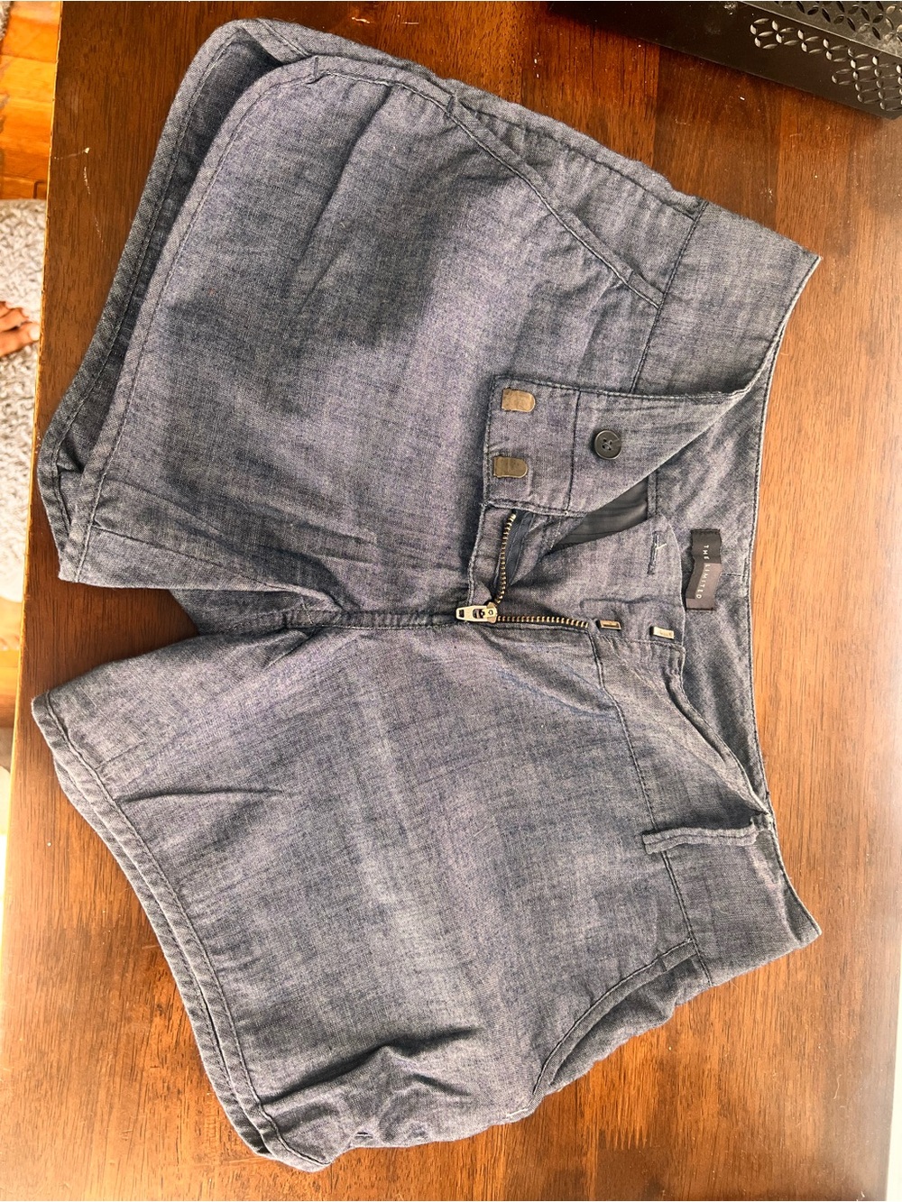 The Limited Blue Chambray Women’s Shorts